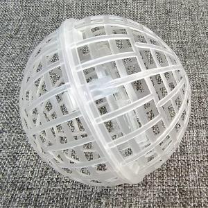 Quality Porous Polyurethane Sponge Hollow Floating Cage Ball Biochemical Pond Suspended Biological Filler Ball wholesale
