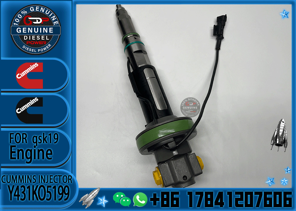 Diesel Engine Injector QSK19 Fuel Injector Y431K05417 4955525 Y431K05248 Y431K05558 FOR C-UMMINS Y431KO5199