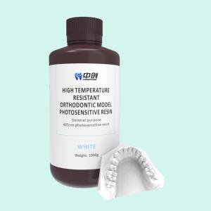 Quality High Temperature Resistant Orthodontic Model Dental Resin 3d Printing wholesale