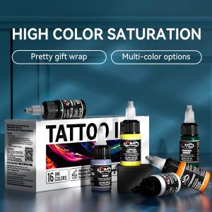 Quality 1/2 OZ Dark Tattoo Ink Best Tattoo Ink For Permanent Makeup wholesale