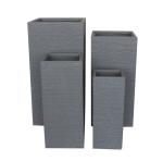 Powder Coated Finishing Fiber Clay Planters For Gardening Needs