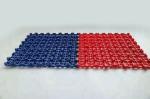 No Smell Indoor Sports Flooring Removable Interlocking Rubber Mats