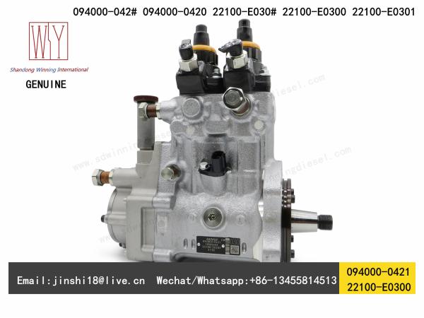 DENSO GENUINE AND NEW DIESEL FUEL PUMP 094000-0420, 094000-0421, 22100-E0300,
