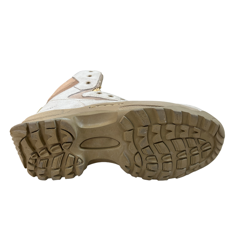 Maximize Safety with Durable Lace Up to Shin Level Cow Suede Leather Boots