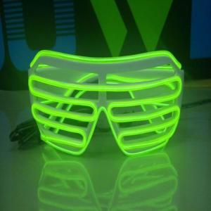 Quality beautiful shutter glasses/el glasses/glow glasses wholesale