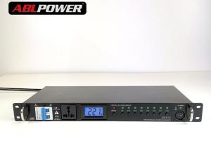 Quality Conference Rooms 2000W 3 Wire Rack Mount Power Sequencer wholesale