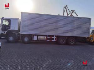 Quality HOWO 8X4 Wing Van Truck Wingspan Heavy Duty Cargo Truck Sinotruck wholesale