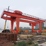 Used Electric Double Girder Gantry Crane Box Type Granite Marble Stone Hoisting