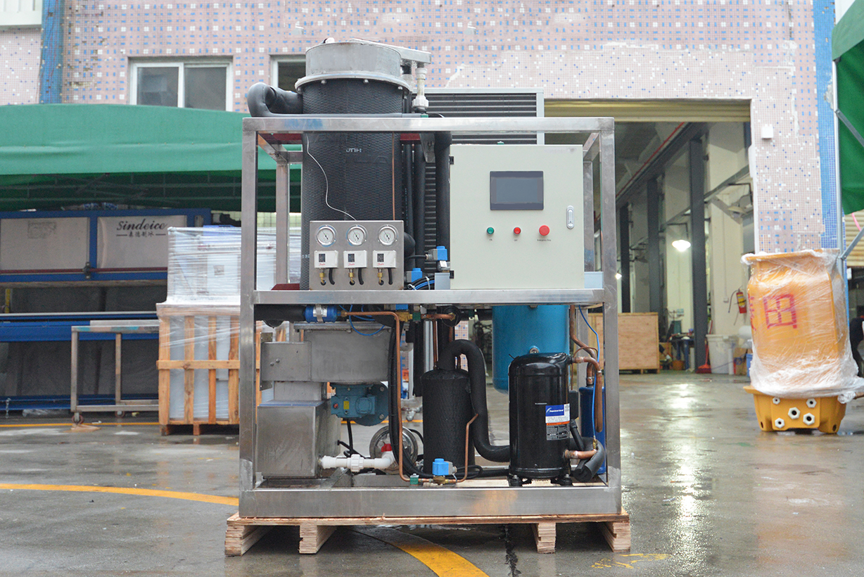Water Inlet Pressure 0.1MPa-0.5MPa 2 Ton 1 Ton Blocks Making Ice Tube Machine for Industrial and Commercial in Philippines