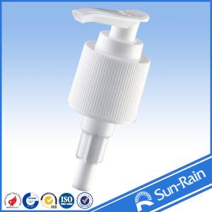 Quality Personal care ribbed closure lotion pump for empty bottle wholesale