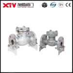 Reversing Flow Direction High Pressure Cast Steel Spring Flange Swing Check