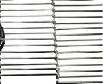 Food Grade SUS304 Pizza Conveyor Belt Flat Flex Metal Wire Mesh
