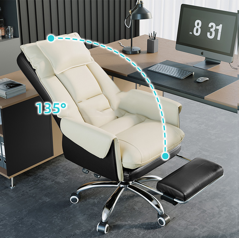 Other Metal Type Fabric Cover Design Lift Swivel Recliner Leisure PC Chair for Home Office