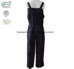 Safety Protective Fire Retardant Insulated Bib Overalls Winter Navy Blue