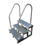 Outdoor Hot Tub Ladder Bathtub Step Stair With Armrest Support