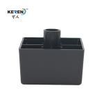 Decorative SGS 40mm 200kg Square Plastic Couch Legs