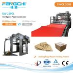 GW-2200L 3 Ply Cardboard Paper Gluing Full Automatic Carton Making Laminating