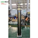 10m non-lockable pneumatic telescopic mast 70kg payloads-2m closed height