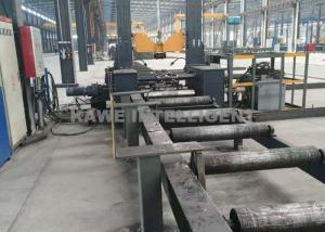 Quality CNC H Beam Production Line Gray Steel Beam Assembly Machine wholesale