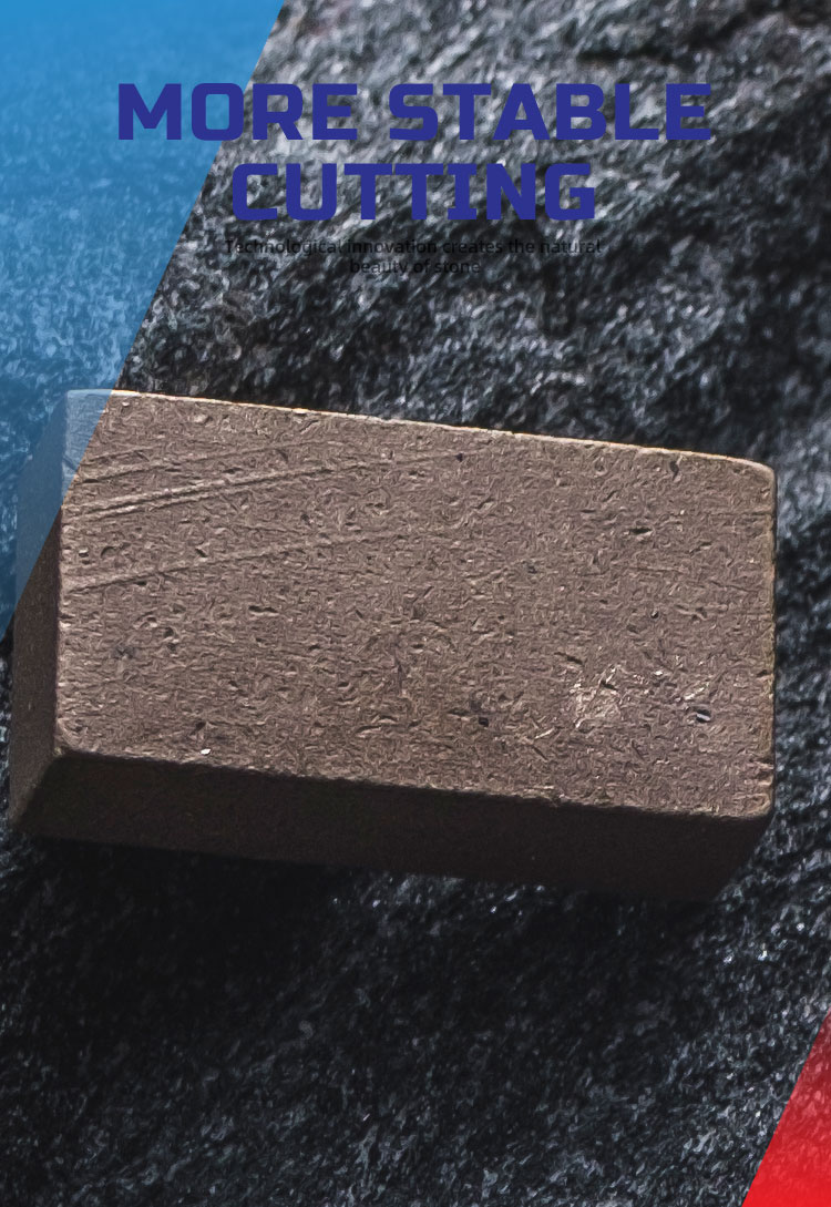 24*9*15mm Diamond Andesite Segment for Basalt Stone Cutting in Mexico and Indonesia