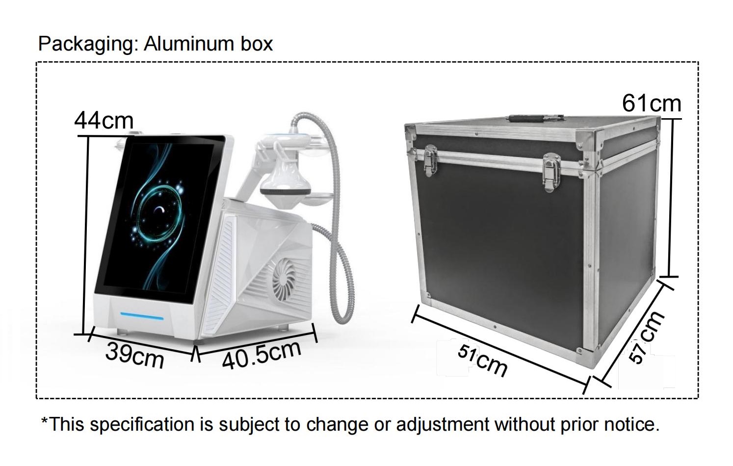 Portable Focus Shockwave Therapy Equipment For Physiotherapy Deep Tissue Healing Pain Relief Machine