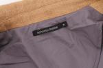 Brown 57% Cotton 43% Linen Women Casual Blazer