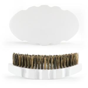 Quality Boar Bristle 360 Wave Brush Custom Design White Beech Wooden 100% wholesale