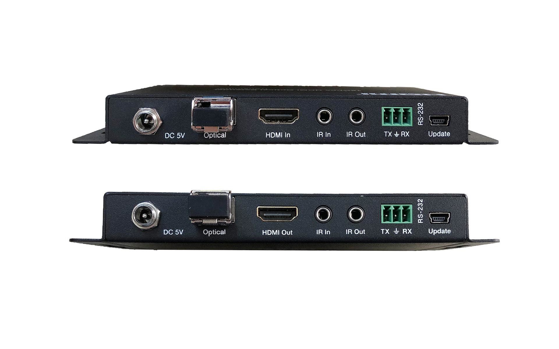 1KM HDMI over Optical Fiber Extender can extend to HDMI signal up to 4K Ultra HD