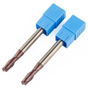 Quality Tungsten Carbide Long Shank End Mills 8mm Square For Steel wholesale