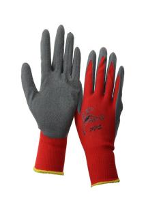 Quality 13 Gauge Latex Coated Work Gloves Polyester Knitted Long Wrist Wrap wholesale