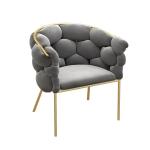 Velvet Tufted Dining Room Chairs Adjustable Beige Upholstered Dining Chairs
