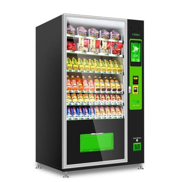 Cheap Intelligent 15.6" Screen Bills Combo Vending Machine for sale
