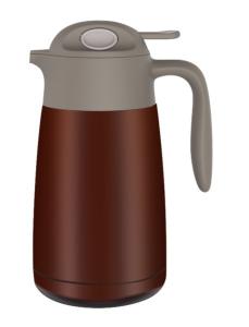 Quality Stainless Steel Vacuum Coffee Pot 1500ml Large Capacity Double Wall Construction wholesale