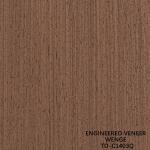 Engineered Wood Veneer Slice Cut Wenge Quarter Grain Good Price For Hotel