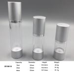 Spray Actuator or Lotion Actuator Aluminum Cap Shoulder Base Airless Bottle