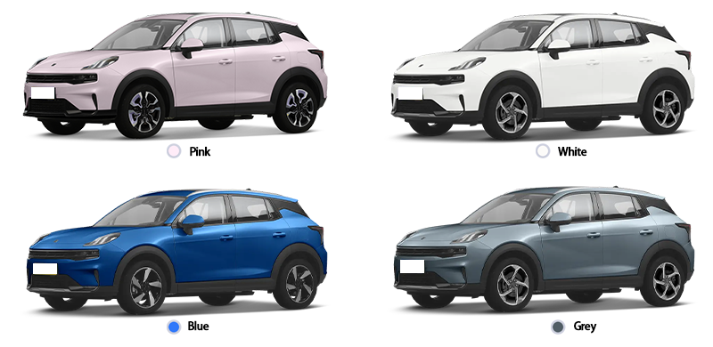 Unique Goddess Pink Lynk & Co Hybrid SUV 2023 LYNK&CO 06 PHEV