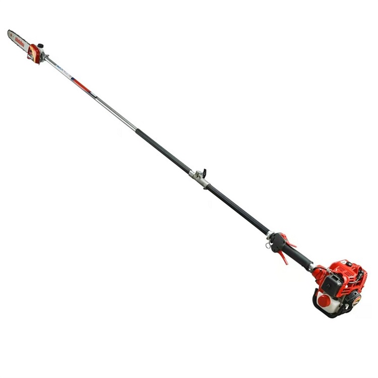 High Branch Chainsaw Heavy Duty 12 Inch 22.5CC Gas Pole Saws For Tree Trimming