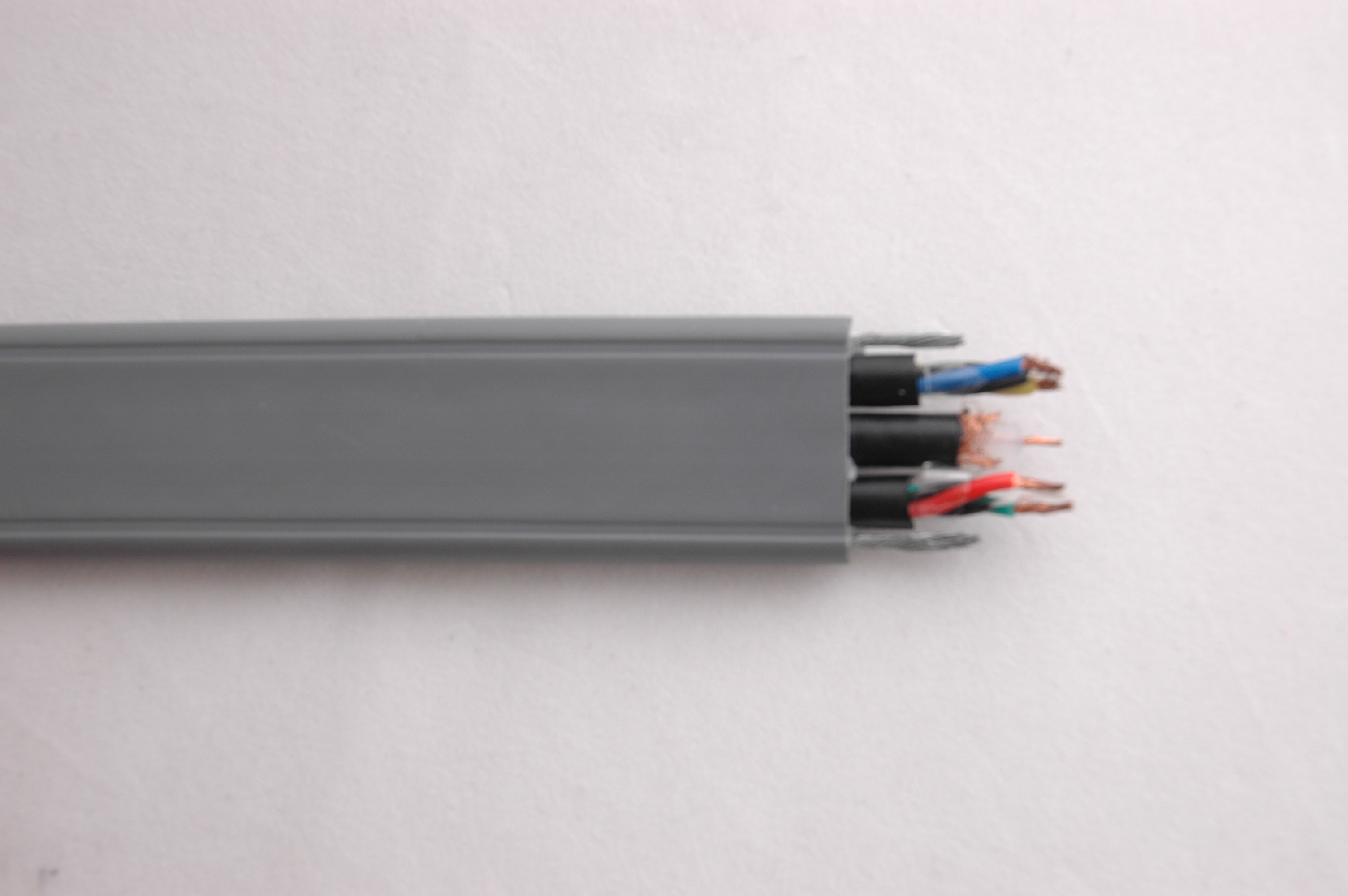 Flat Elevator Cable with Coaxial Cable, Traveling Cable, Flexible Cable