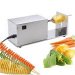 Electric Twisted Potato Chip Slicer Electric Spiral Potato Chipper