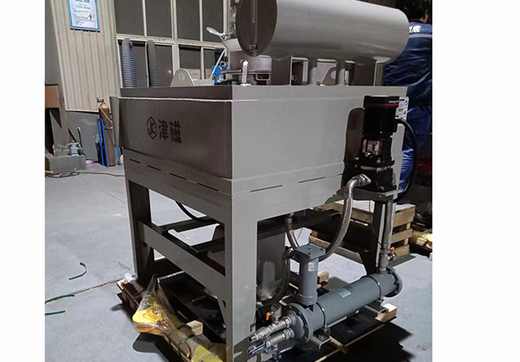 PLC Intelligent Control Dry Magnetic Separator One Click Removal Of Iron Tramp