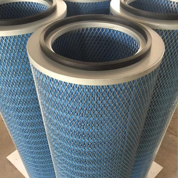 Cheap 5" 30" 70" Industrial Air Filter Cartridges / Dust Collector Cartridge Filter for sale