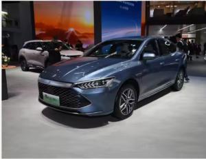 Quality 2024 BYD Qin Plus Dm-i Hybrid EV Adult Vehicles 55km 120km 4 Wheel 5 Seats wholesale