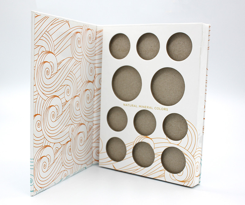 Multicolor Empty Eyeshadow Palette Oil proof Paper Eyeshadow Makeup Case