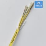 48 Core Single Mode Fiber Optic Cable Yellow LSZH 6.5mm Branch Fiber Cable Data