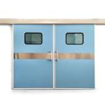 Airtight Sliding Hospital Doors Galvanized Steel Hermetically Sealed Door
