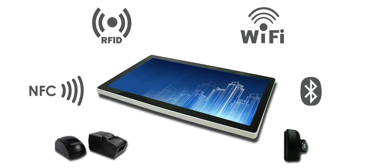 CE FCC HDD 500G 250nits Interactive Digital Signage Display