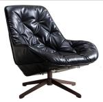 Industrial Modern Design Genuine Leather Leisure Chesterfields Single Seater