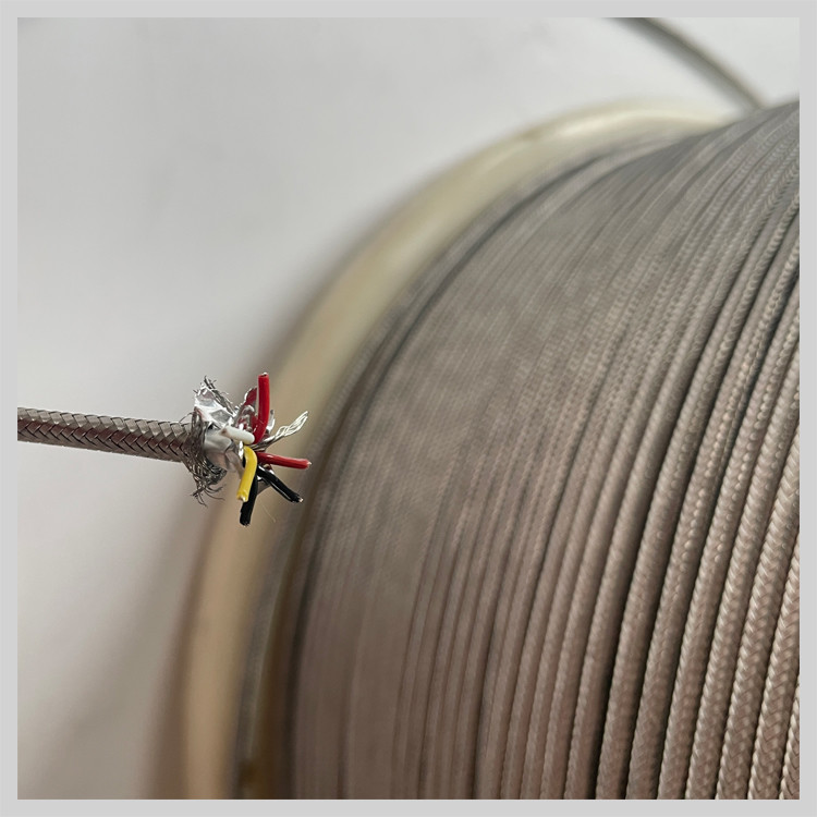 PT100 PFA Insulated Nickel Plated RTD Cable 0.2mm X 7 / 6