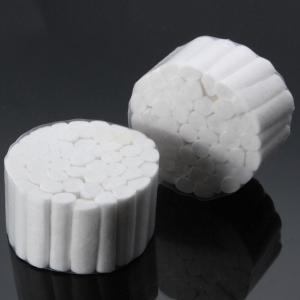 Quality OEM ODM Dental Cotton Roll , Absorbent Cotton Roll 10cm 20cm 30cm wholesale