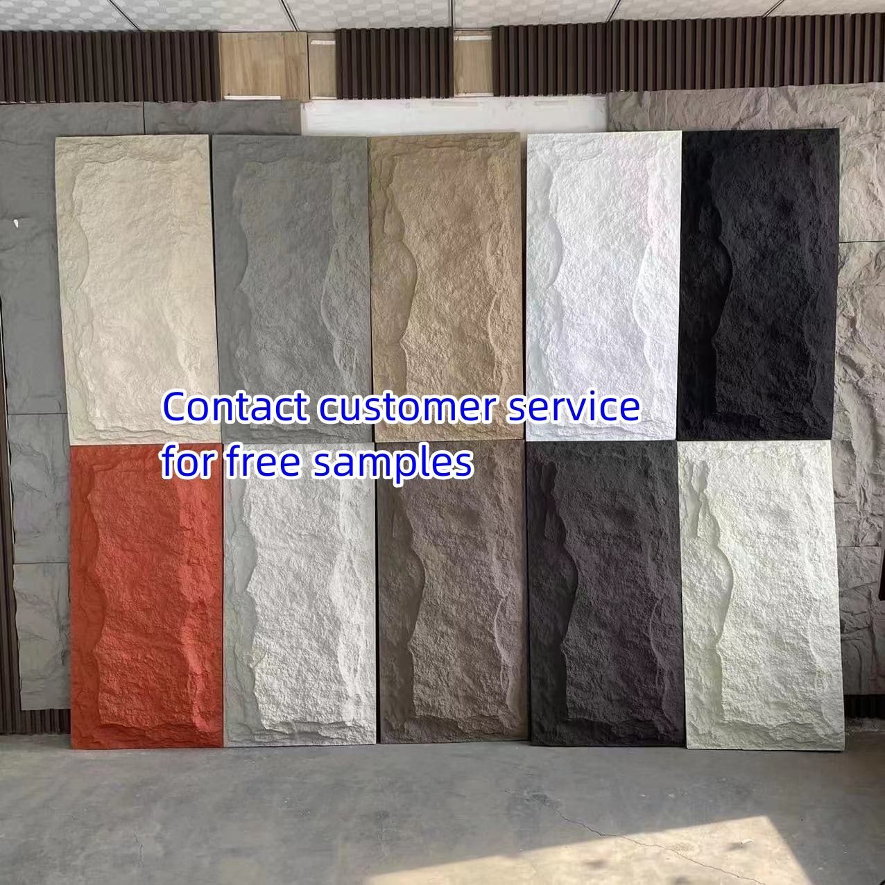 Factory Price Artificial Culture Stone PU Foam Stone For Wall Decoration PU 3D Wall Panel